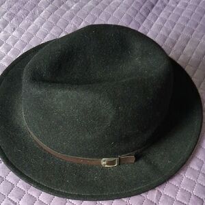 21men Black Fedora Hat